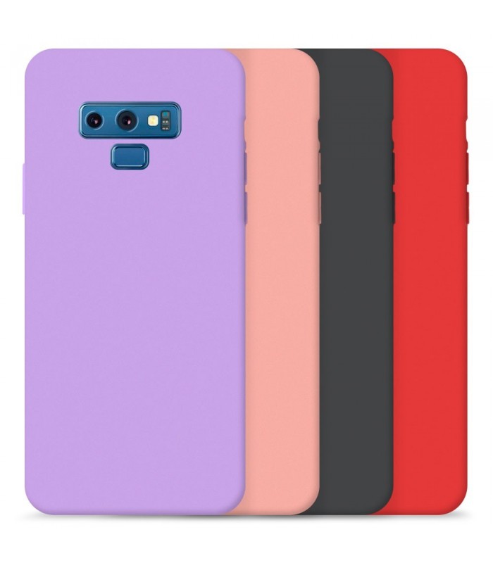Funda Silicona Suave Samsung Galaxy NOTE 9 disponible en 4 Colores