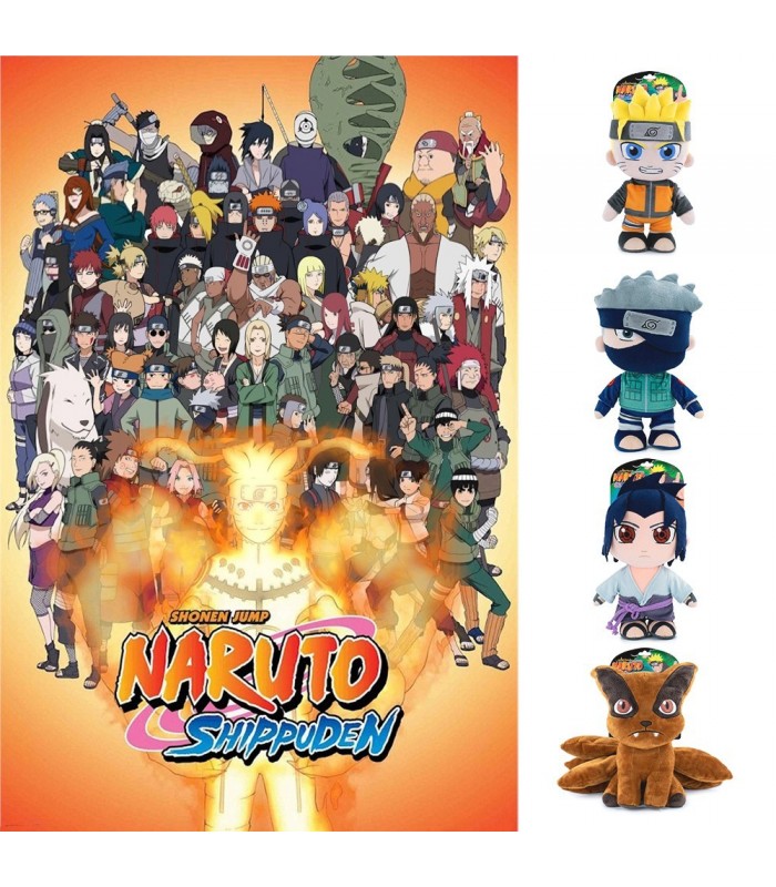 Peluche Kurama Naruto | La Boutique Naruto