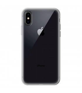 Funda Silicona iPhone iPhone XS - iPhone X Transparente Ultrafina