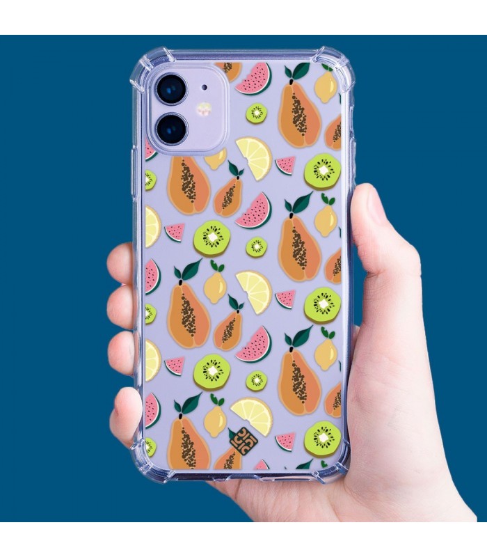 Compra Online Funda Dibujos [ Xiaomi Redmi Note 12 5G ] Frutas- Papaya,  Sandía, Kiwis y Limones