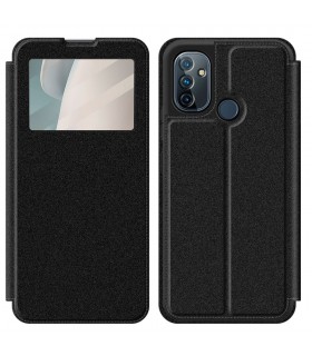 Funda Libro [OnePlus Nord N100] Negro con Silicona TPU Resistente para Smartphone