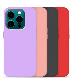 Funda Silicona Suave iPhone 14 Pro disponible en varios Colores