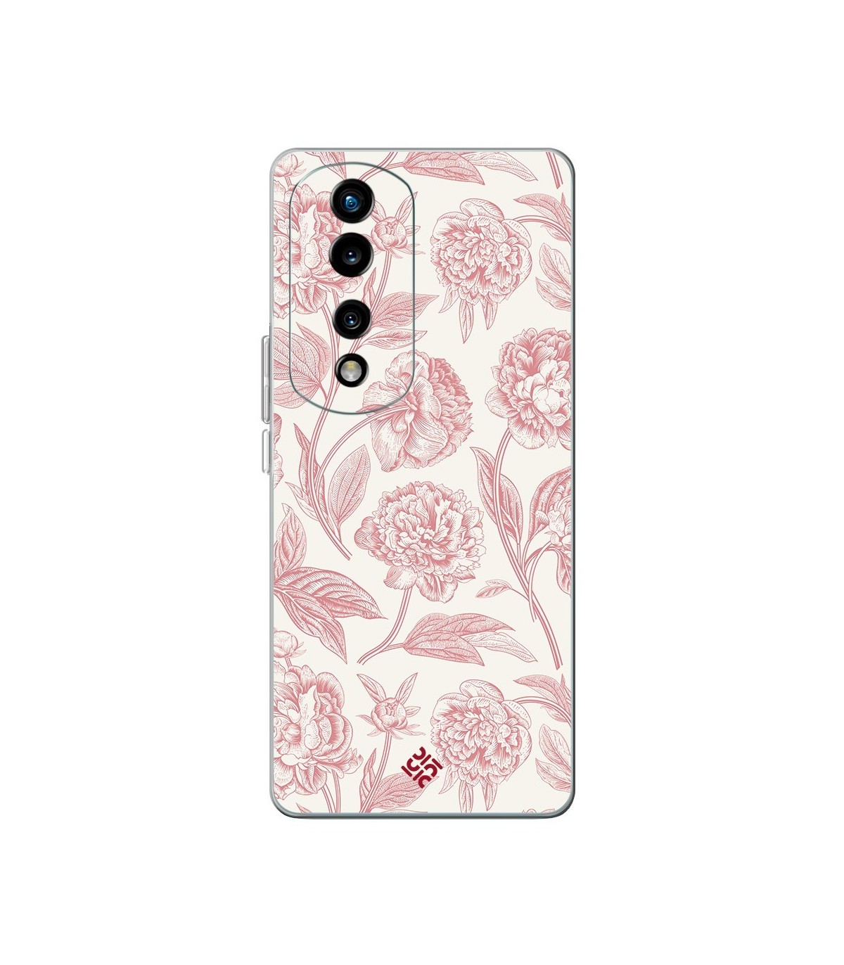 Huawei Honor 90 Lite 5G Funda Gel Tpu Silicona dibujo Flores