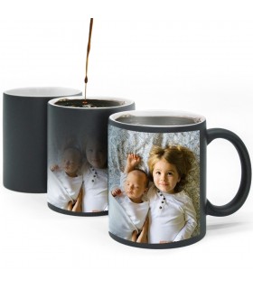 Taza mágica personalizada | Cambia con el calor | Personaliza tu taza con una foto, un dibujo o el texto que tu quieras