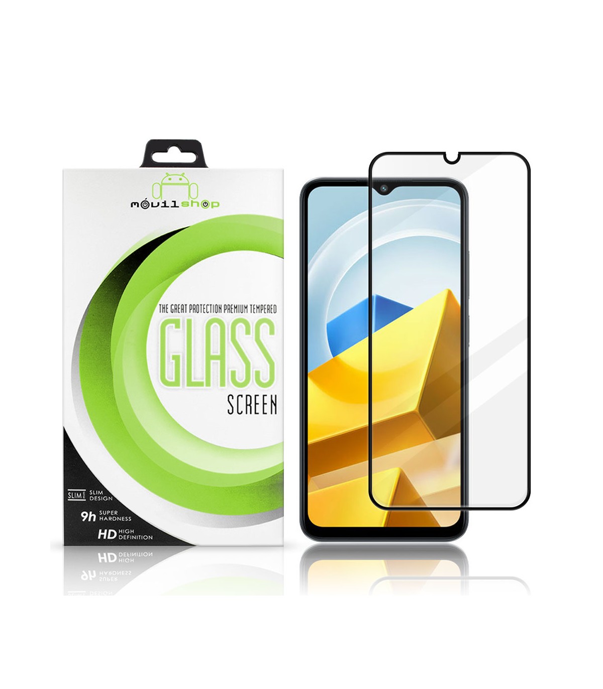 Protector de pantalla para Samsung Galaxy S24 Ultra 5G, Vidrio templado,  Doble adhesivo pantalla y bordes