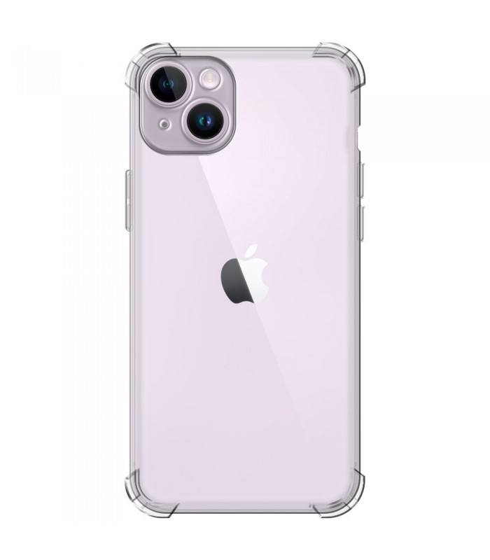 Funda Antigolpe iPhone 14 6.1" Gel Transparente con esquinas Reforzadas