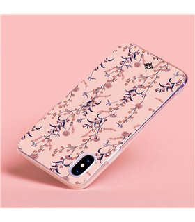 Funda para [ Vivo Y35 ] Dibujo Botánico [ Motivos botánico de varios tipos de flores ] de Silicona Flexible