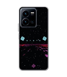 Funda para [ Vivo Y35 ] Cine Fantástico [ Odisea En El Espacio Viaje ] de Silicona Flexible