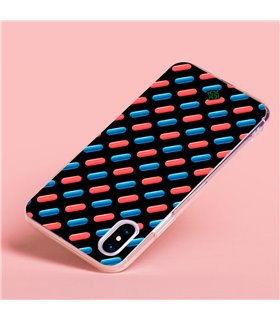 Funda para [ Vivo Y35 ] Cine Fantástico [ Pildora Roja y Azul ] de Silicona Flexible para Smartphone