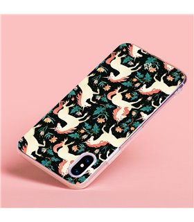 Funda para [ Vivo Y35 ] Dibujo Cute [ Fantasia de Unicornios ] de Silicona Flexible para Smartphone