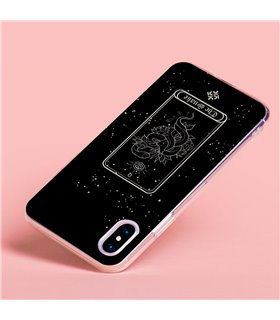 Funda para [ Vivo Y35 ] Dibujo Esotérico [ Carta del Tarot - The Snake ] de Silicona Flexible