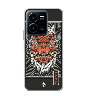 Funda para [ Vivo Y35 ] Dibujo Japones [ Demonio Namahage Japones ] de Silicona Flexible