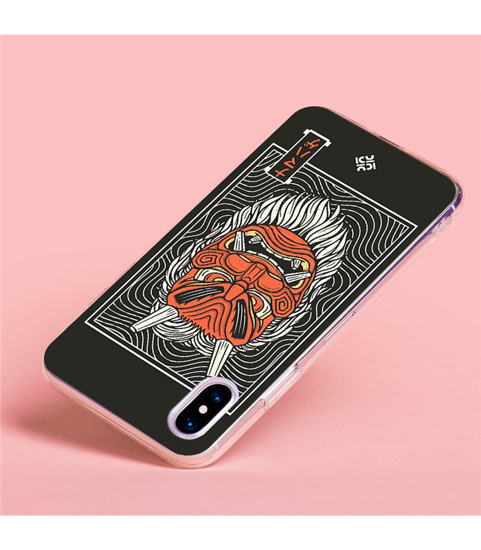 Funda para [ Vivo Y35 ] Dibujo Japones [ Demonio Namahage Japones ] de Silicona Flexible