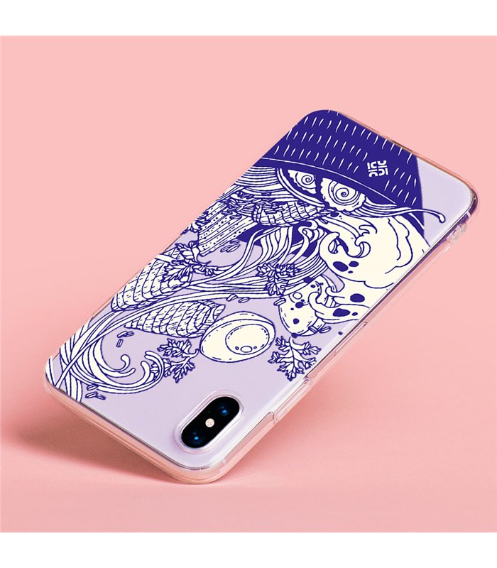 Funda para [ Vivo Y35 ] Dibujo Japones [ Ramen ] de Silicona Flexible para Smartphone 