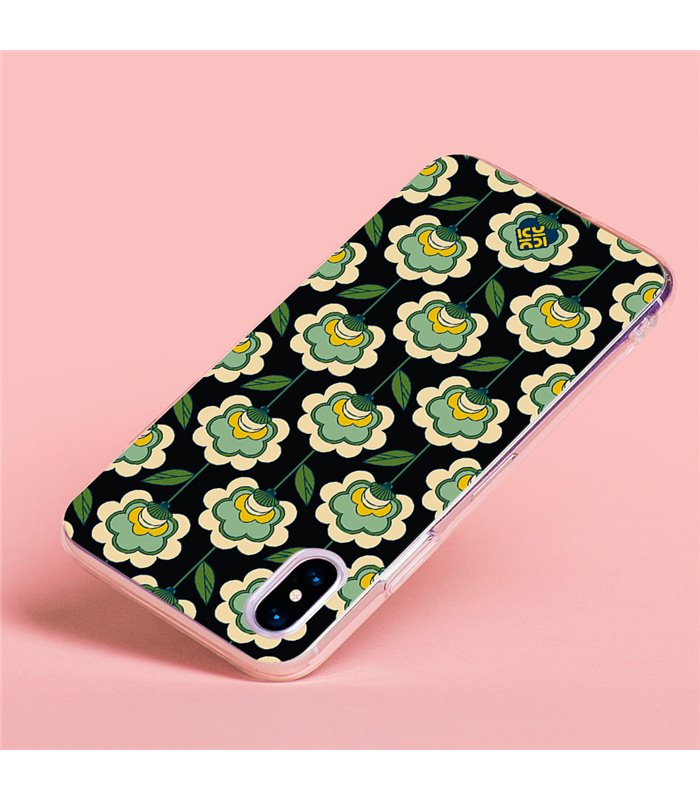 Funda para [ Vivo Y35 ] Dibujos Retro [ Planta Verde - Retro ] de Silicona Flexible