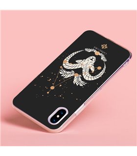 Funda para [ Vivo Y35 ] Dibujo Zodiaco [ Signo Zodiacal - Capricornio ] de Silicona Flexible para Smartphone 