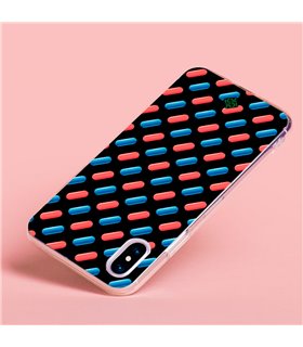 Funda para [ Vivo Y16 ] Cine Fantástico [ Pildora Roja y Azul ] de Silicona Flexible para Smartphone
