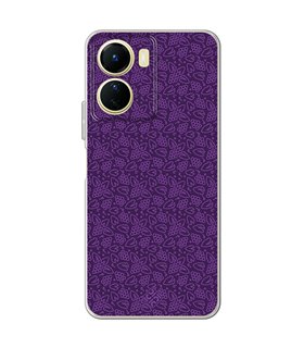 Funda para [ Vivo Y16 ] Dibujo Auténtico [ Patron Viña ] de Silicona Flexible para Smartphone