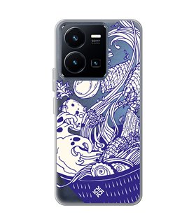 Funda para [ Vivo Y22s ] Dibujo Japones [ Ramen ] de Silicona Flexible para Smartphone