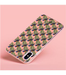 Funda para [ Vivo Y22s ] Dibujo Mascotas [ Estampado Tropical - Pájaro de Madagascar ] de Silicona Flexible para Smartphone