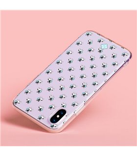 Funda para [ Vivo Y22s ] Dibujo Mascotas [ Bulldog Frances con Mascarilla ] de Silicona Flexible para Smartphone