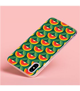 Funda para [ Vivo Y22s ] Dibujos Retro [ Diseño Flor - Retro ] de Silicona Flexible para Smartphone