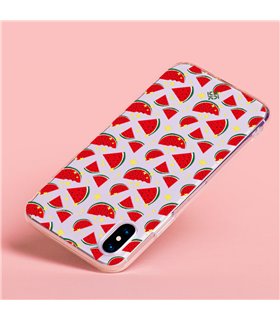 Funda para [ Xiaomi Redmi A1 ] Dibujo Auténtico [ Sandía ] de Silicona Flexible para Smartphone