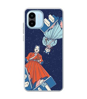 Funda para [ Xiaomi Redmi A1 ] Dibujo Japones [ Los dioses Japoneses Desde Arriba ] de Silicona