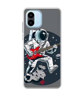 Funda para [ Xiaomi Redmi A1 ] Diseño Música [ Guitarrista Espacial ] de Silicona Flexible