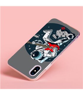 Funda para [ Xiaomi Redmi A1 ] Diseño Música [ Guitarrista Espacial ] de Silicona Flexible