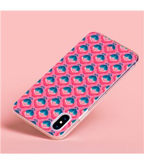 Funda para [ Xiaomi Redmi A1 ] Dibujos Retro [ Algodones Rosa - Caleidoscopio ] de Silicona