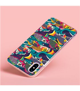 Funda para [ Xiaomi Redmi A1 ] Dibujo Auténtico [ Serpentina de Carpas Koinobori, Mangas de Viento ] de Silicona