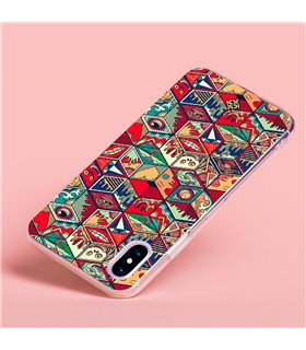 Funda para [ Xiaomi Redmi A1 ] Dibujo Auténtico [ Diseño Doodle Arte con Elementos Ornamentales ] de Silicona