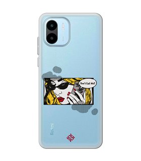 Funda para [ Xiaomi Redmi A1 ] Dibujo Auténtico [ Don't Call Me - Dibujo Pop Art ] de Silicona Flexible