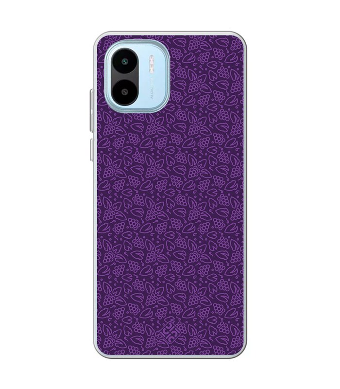 Funda para [ Xiaomi Redmi A1 ] Dibujo Auténtico [ Patron Viña ] de Silicona Flexible para Smartphone