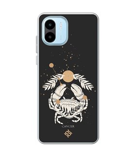 Funda para [ Xiaomi Redmi A1 ] Dibujo Zodiaco [ Signo Zodiacal - Cancer ] de Silicona Flexible para Smartphone 