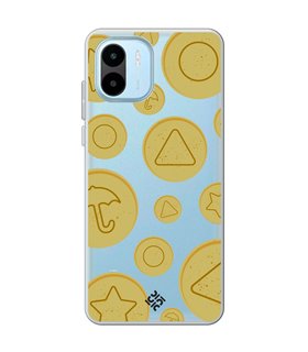 Funda para [ Xiaomi Redmi A1 ] Squid Game [Galletas Dalgona Candy] de Silicona Flexible para Smartphone 