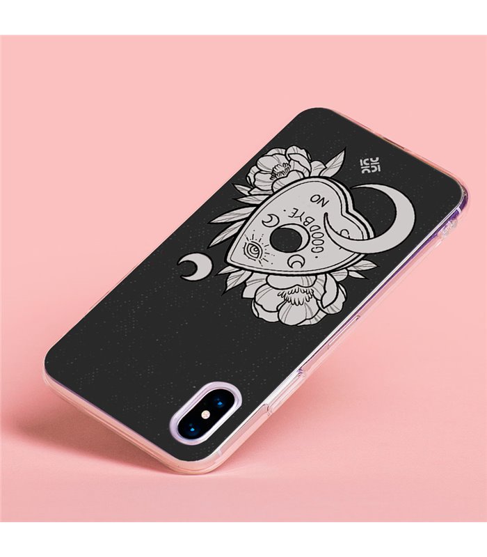 Funda para [ TCL 305i ] Dibujo Gotico [ Dieza de la Ouija - Yes or No ] de Silicona Flexible para Smartphone