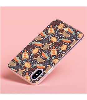 Funda para [ TCL 305i ] Dibujo Mascotas [ Estampado de Tortugas ] de Silicona Flexible para Smartphone