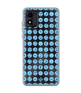 Funda para [ TCL 305i ] Diseño Música [ Notas Musicales ] de Silicona Flexible para Smartphone