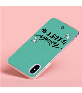 Funda para [ TCL 305i ] Dibujo Auténtico [ Wander Lust ] de Silicona Flexible para Smartphone