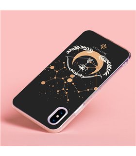 Funda para [ TCL 305i ] Dibujo Zodiaco [ Signo Zodiacal - Sagitario ] de Silicona Flexible para Smartphone