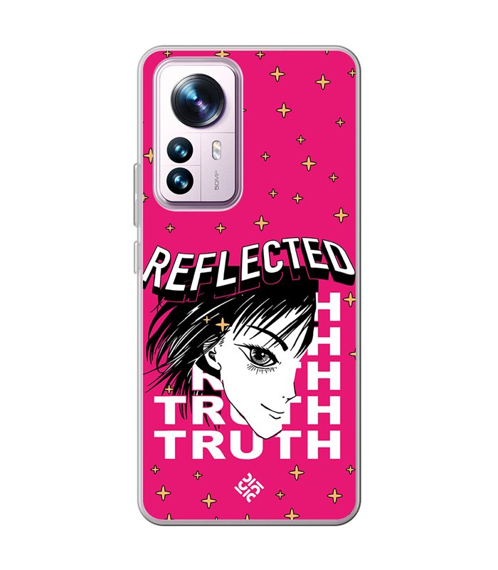 Funda para [ Xiaomi 12T - 12T Pro ] Dibujos Frikis [ Chica Manga Reflected Truth ] de Silicona Flexible para Smartphone