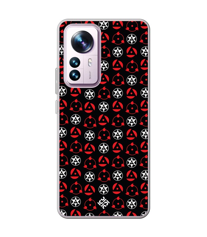 Funda para [ Xiaomi 12T - 12T Pro ] Dibujos Frikis [ Ojos Sharingan ] de Silicona Flexible para Smartphone 