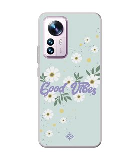 Funda para [ Xiaomi 12T - 12T Pro ] Dibujo Frases Guays [ Margaritas Good Vibes ] de Silicona Flexible