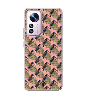 Funda para [ Xiaomi 12T - 12T Pro ] Dibujo Mascotas [ Estampado Tropical - Pájaro de Madagascar ] 