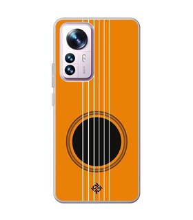 Funda para [ Xiaomi 12T - 12T Pro ] Diseño Música [ Caja de Resonancia Guitarra ] de Silicona Flexible