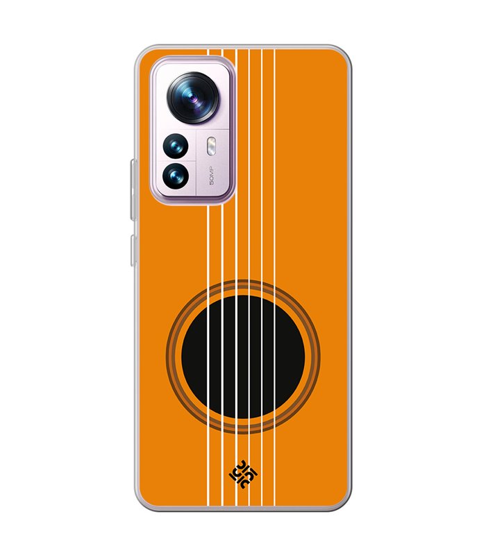 Funda para [ Xiaomi 12T - 12T Pro ] Diseño Música [ Caja de Resonancia Guitarra ] de Silicona Flexible