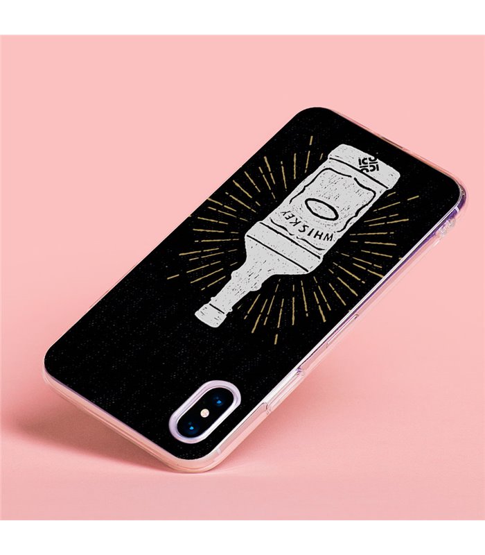 Funda para [ Xiaomi 12T - 12T Pro ] Dibujo Auténtico [ Whiskey ] de Silicona Flexible para Smartphone