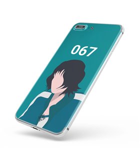 Funda para [ Xiaomi 12T - 12T Pro ] Squid Game [Jugador Número 067] de Silicona Flexible para Smartphone 